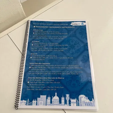 Apartament No Bairro Da Graca Em Lizbona